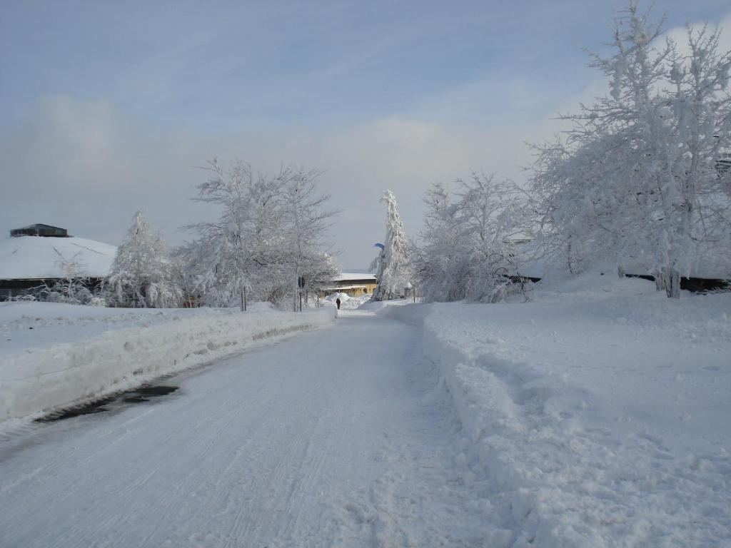 Gaestehaus Hochrhoenblick Schonau an der Brend Exterior photo
